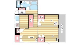 大倉山駅 徒歩15分 3階の物件間取画像